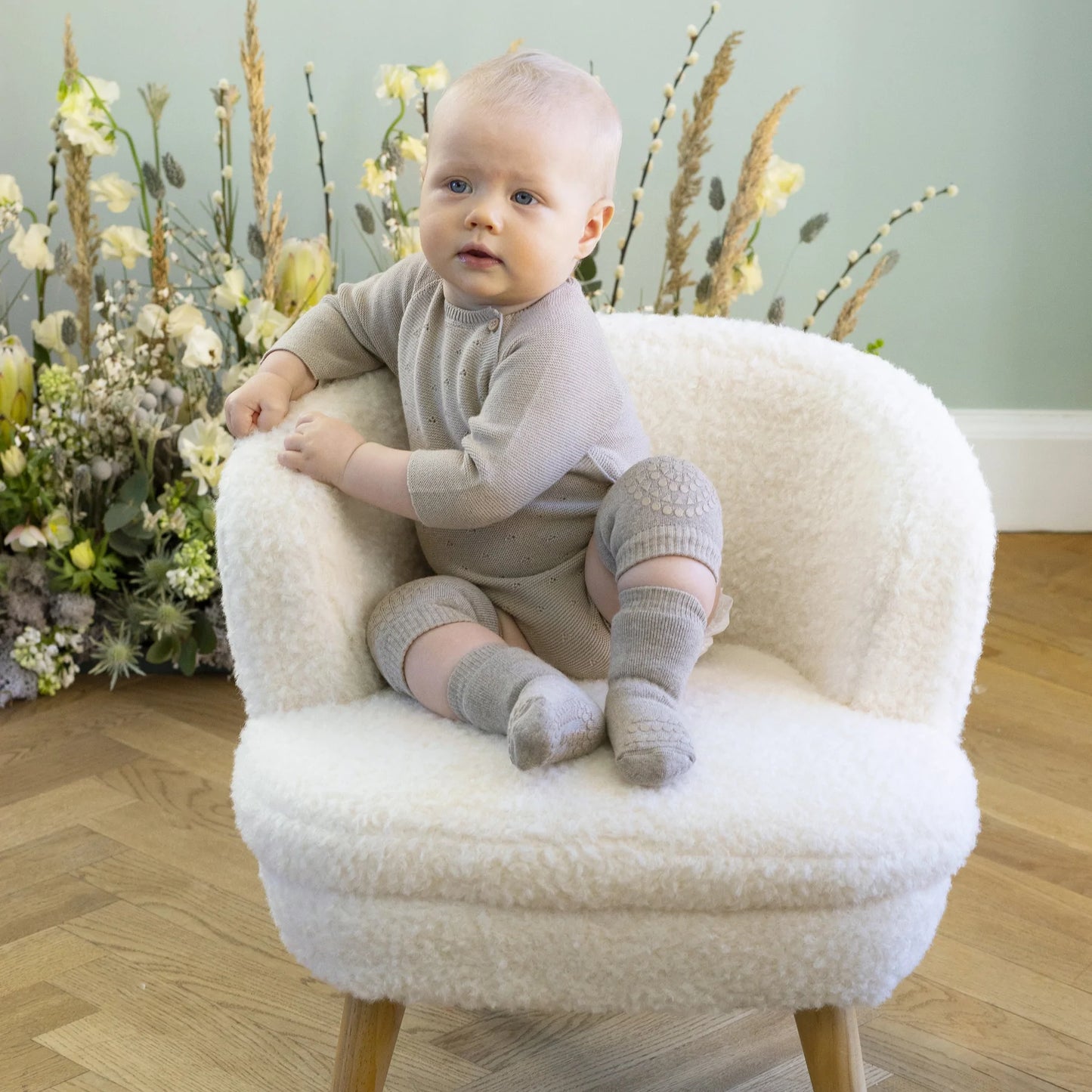 Rutschfeste Knieschoner 'Sand' - The Little One • Family.Concept.Store.