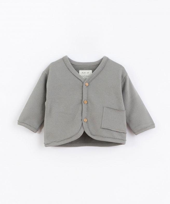 Jersey Cardigan 'Coal' - The Little One • Family.Concept.Store.