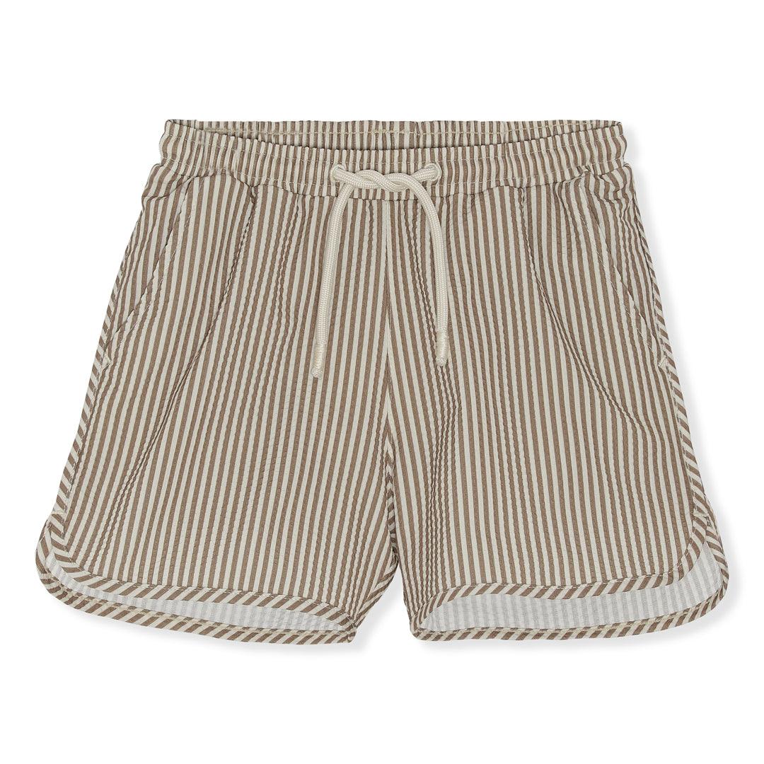 Asnou Swimshorts Seersucker 'Tigers Eye' - The Little One • Family.Concept.Store.