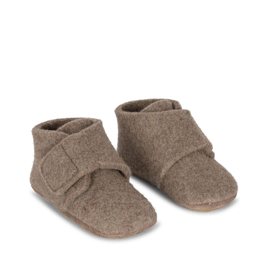 Hausschuhe Mamour Felt Footies 'Camel' - The Little One • Family.Concept.Store.