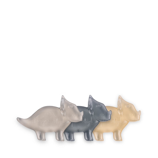 3er Pack Lunchbox Cooler Dino 'Almond Mix' - The Little One • Family.Concept.Store.