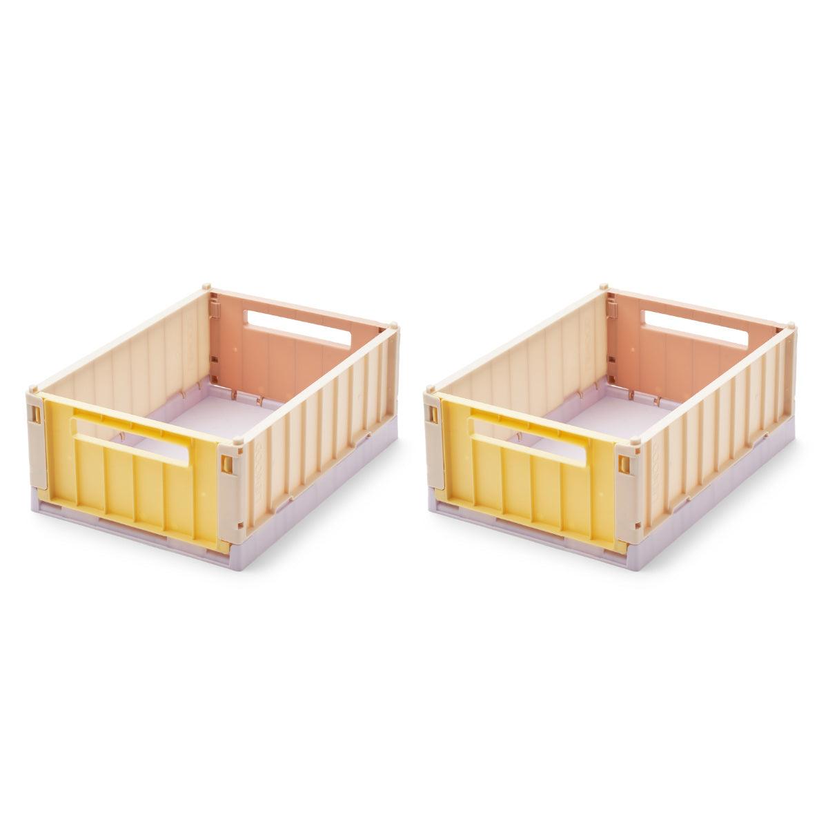 Aufbewahrungsbox Weston 2er-Set M 'Jojoba Multi Mix' - The Little One • Family.Concept.Store.