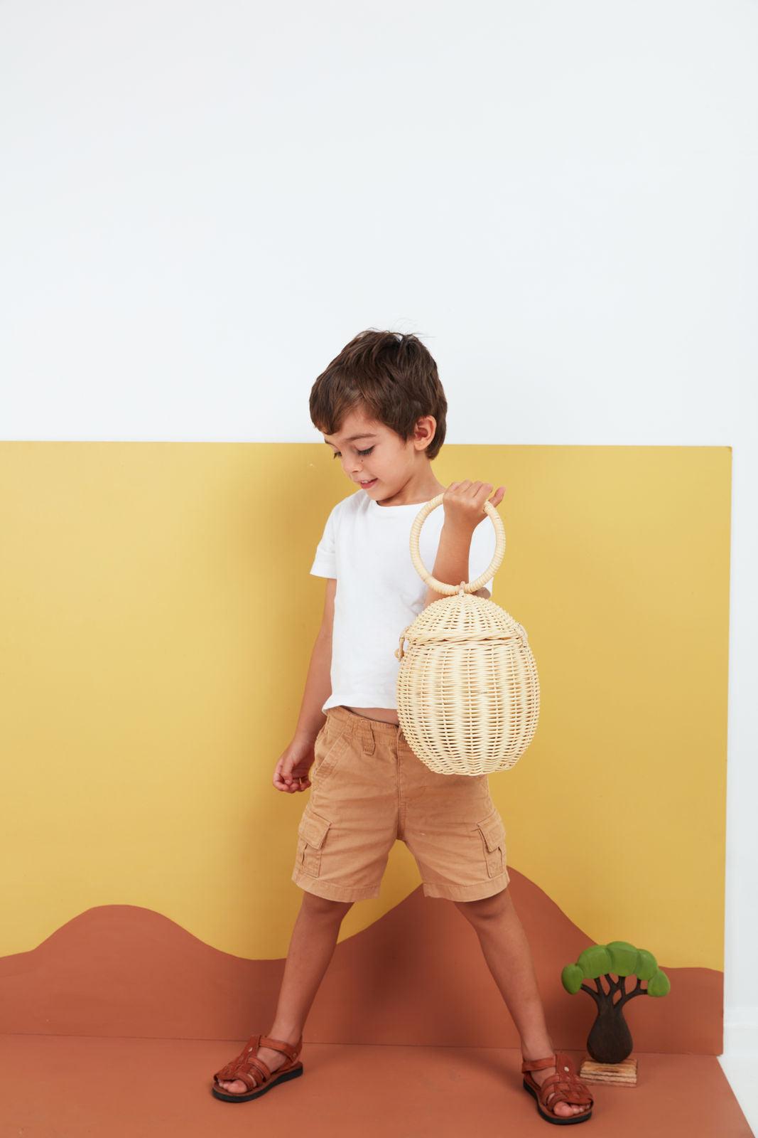Rattankorb 'Egg' - The Little One • Family.Concept.Store.