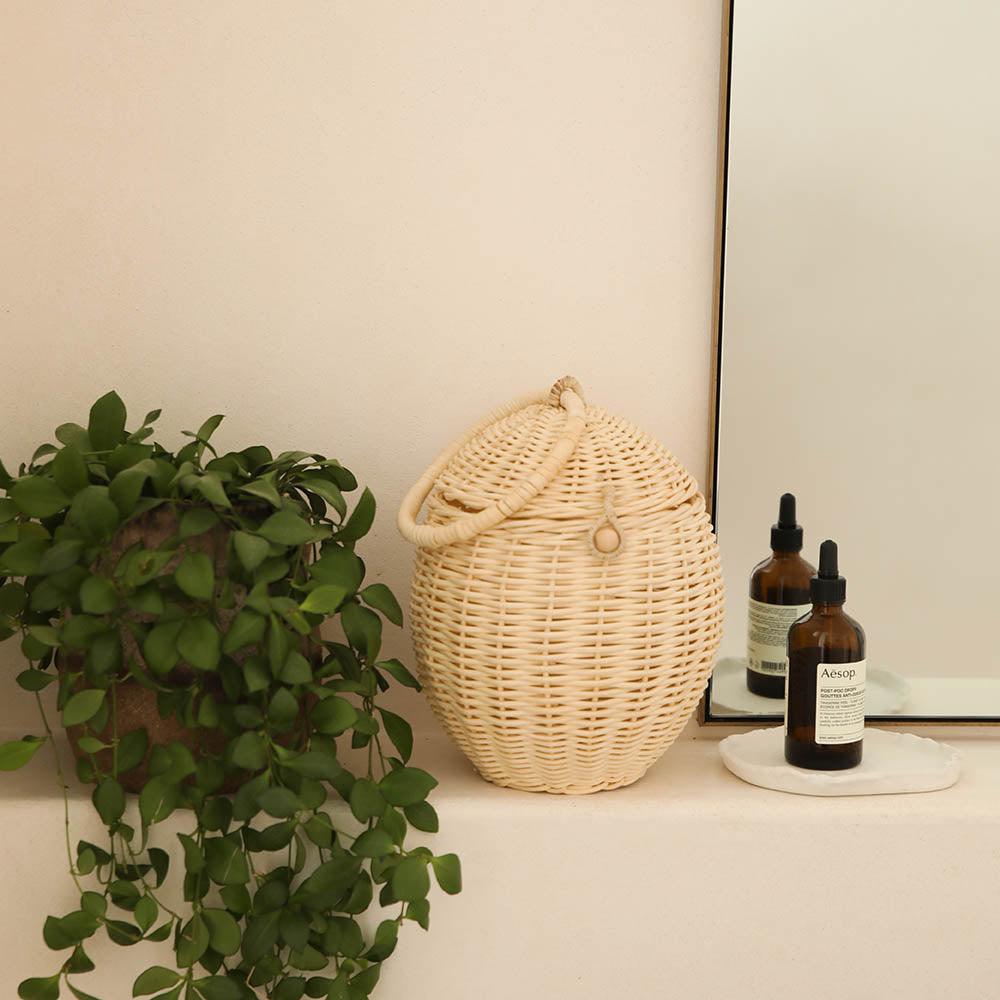 Rattankorb 'Egg' - The Little One • Family.Concept.Store.