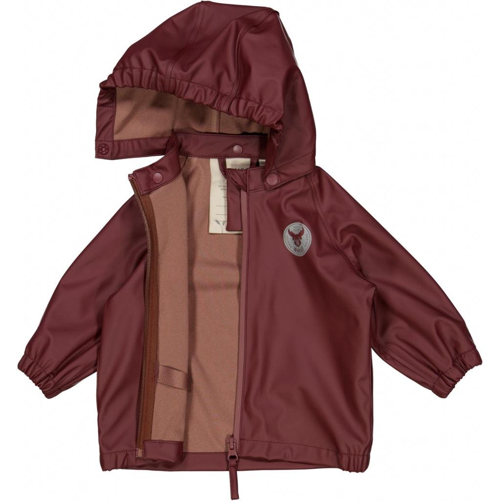 Regenbekleidung 'Charlie' • Maroon - The Little One • Family.Concept.Store.
