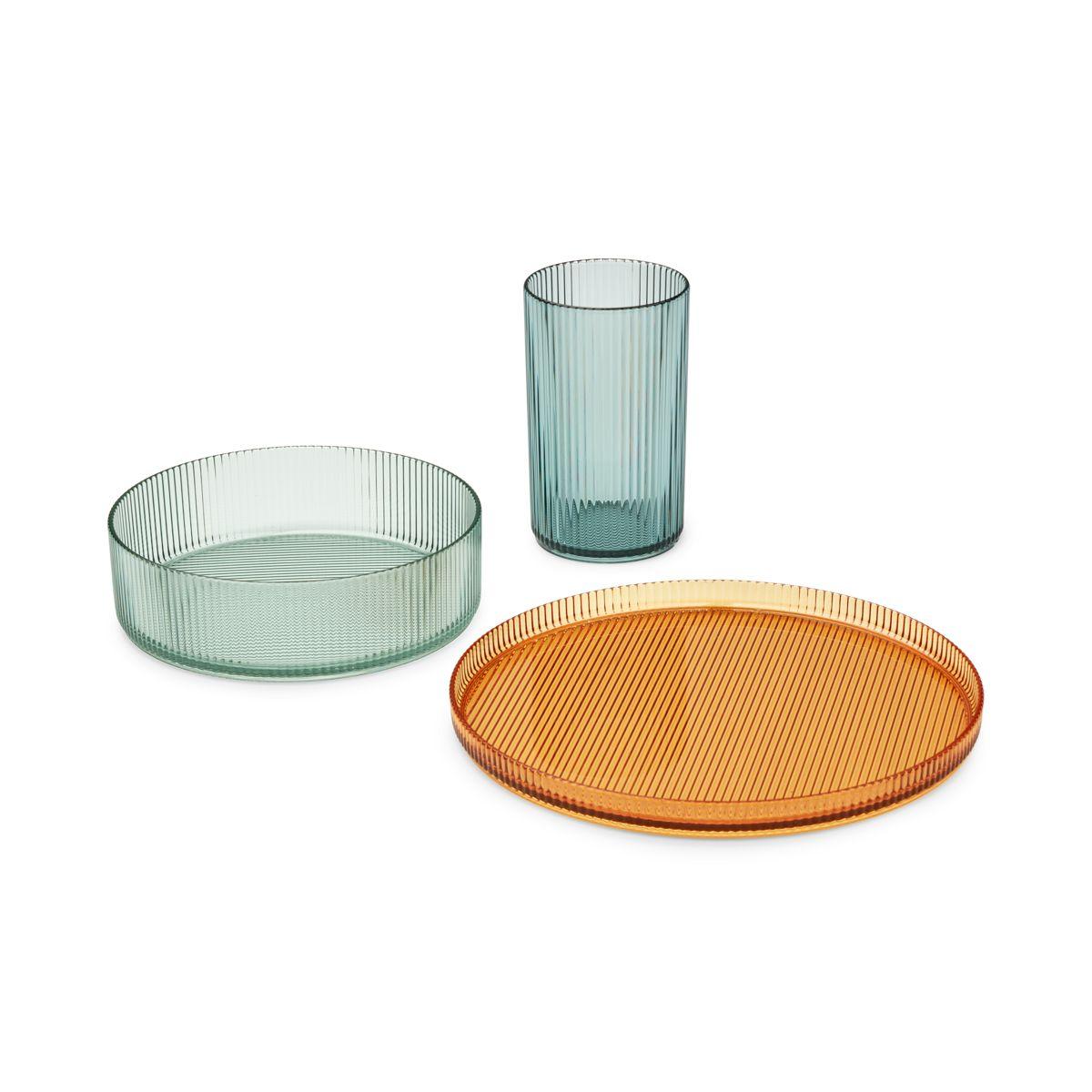 Geschirrset Kain 'Sea Blue Mix' - The Little One • Family.Concept.Store.
