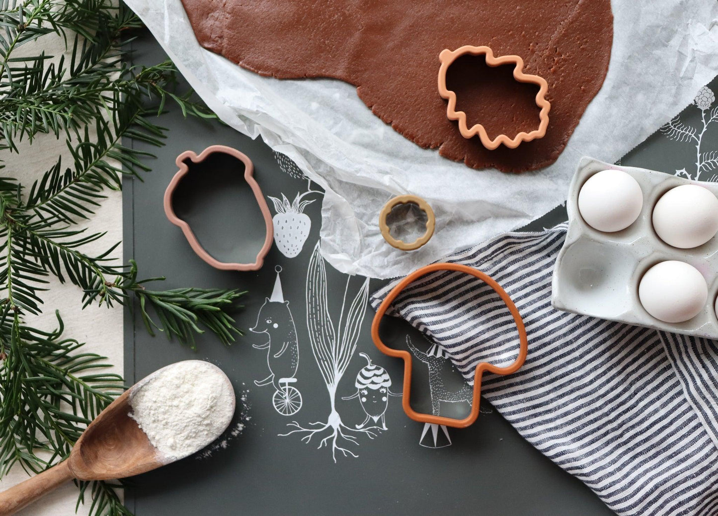 Food Cutters 'Mixed Colors' - The Little One • Family.Concept.Store.
