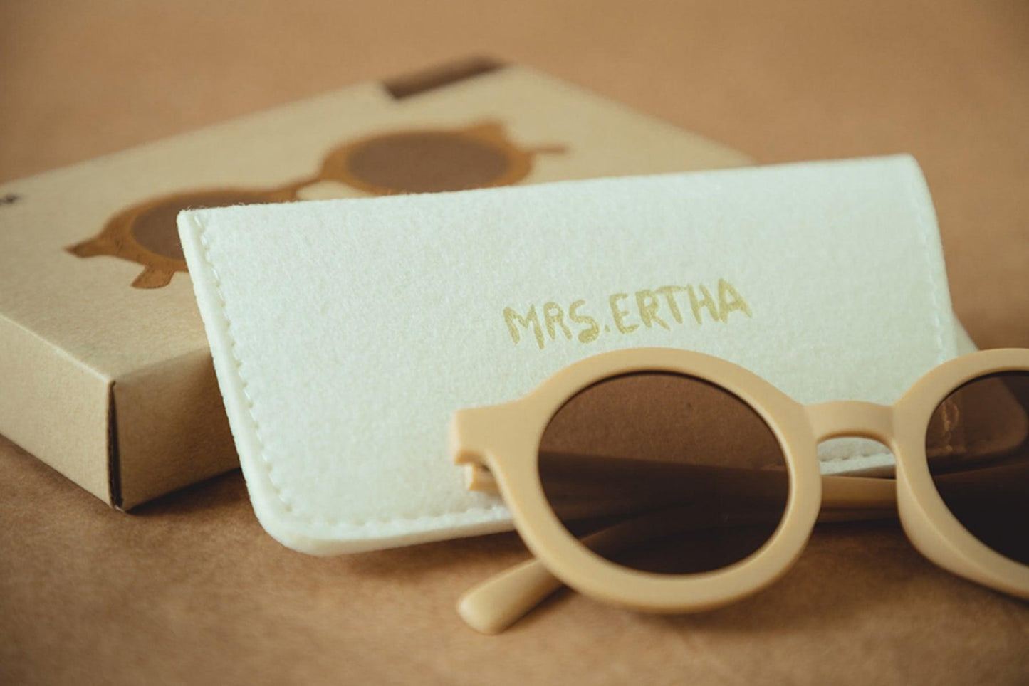Kids-Sonnenbrille Bay Sunnies 'Latté' - The Little One • Family.Concept.Store.