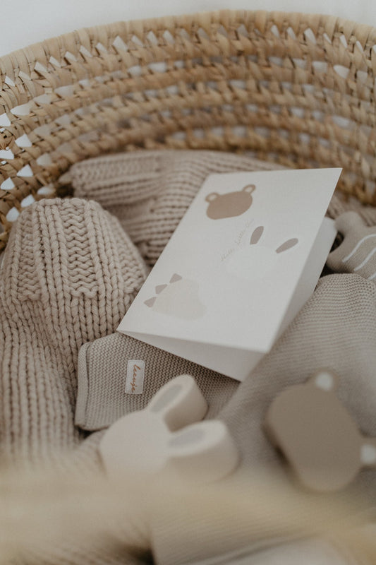 Klappkarte Animals 'Hello Little One' - The Little One • Family.Concept.Store.