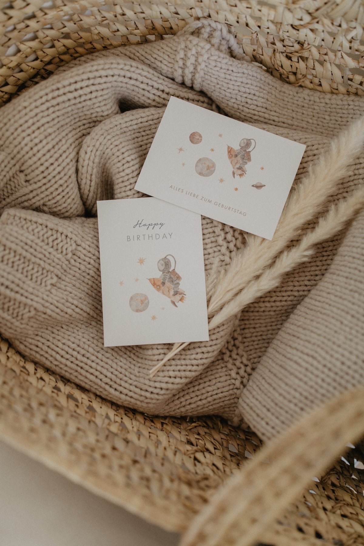 Grußkarte Universe 'Happy Birthday' - The Little One • Family.Concept.Store.