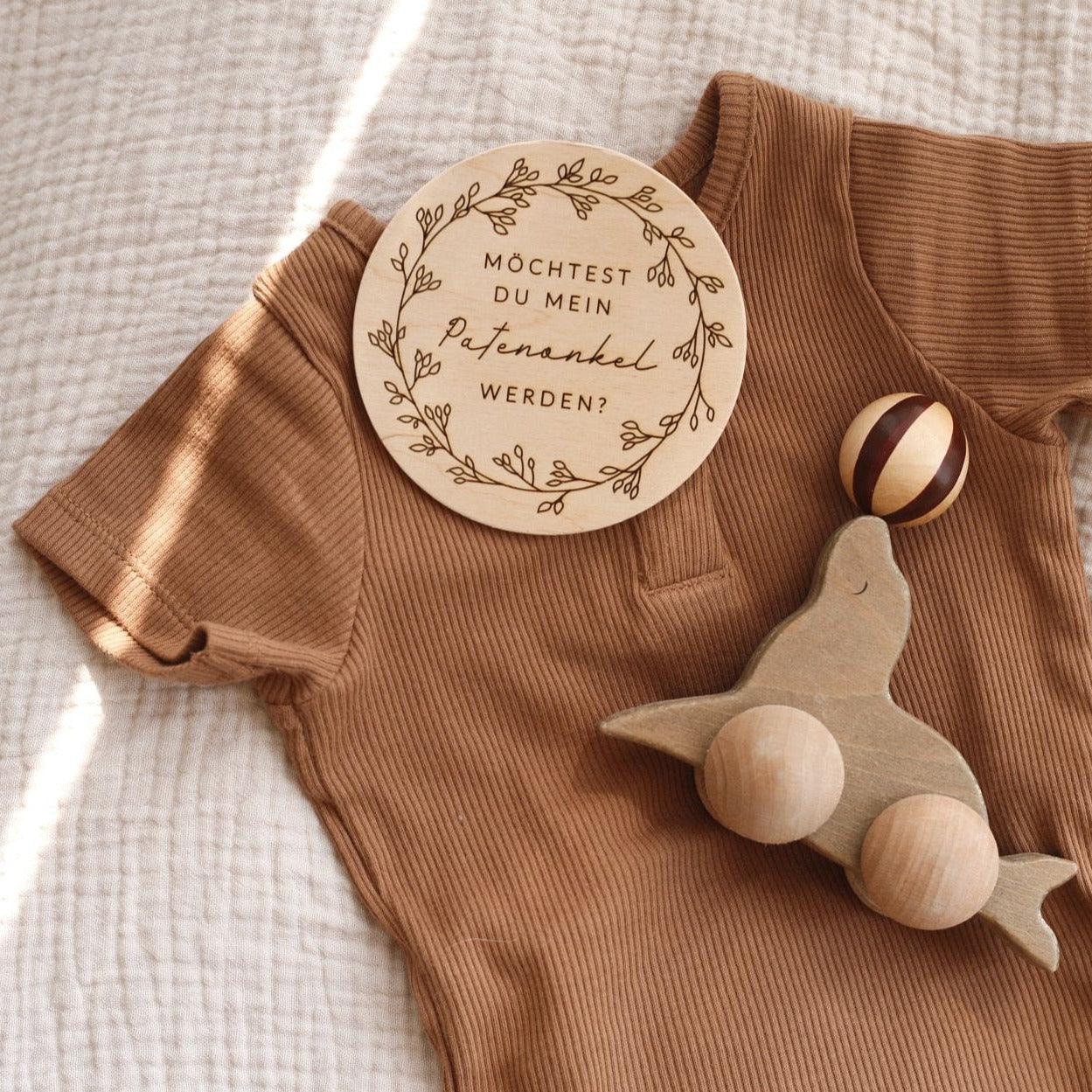 Meilensteinkarte - Möchtest du mein Patenonkel / Patentante werden? - The Little One • Family.Concept.Store.