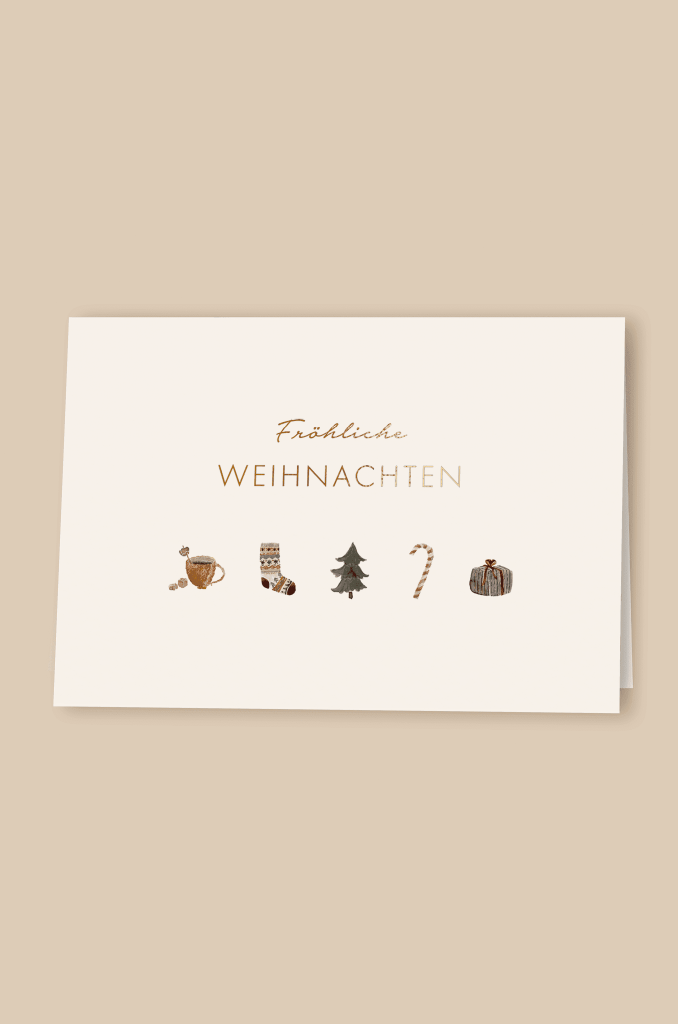Klappkarte "Fröhliche Weihnachten" - The Little One • Family.Concept.Store.