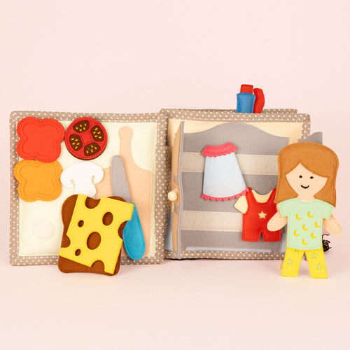 Quiet Book 'Mondschein Vicky'