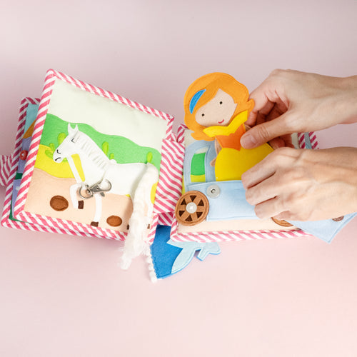 Quiet Book 'Kleine Prinzessin'