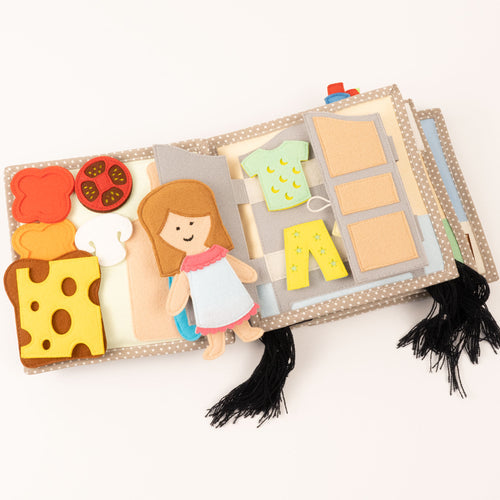 Quiet Book 'Mondschein Vicky'