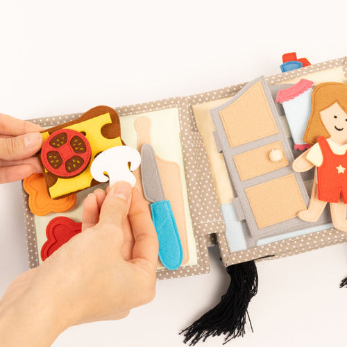 Quiet Book 'Mondschein Vicky'