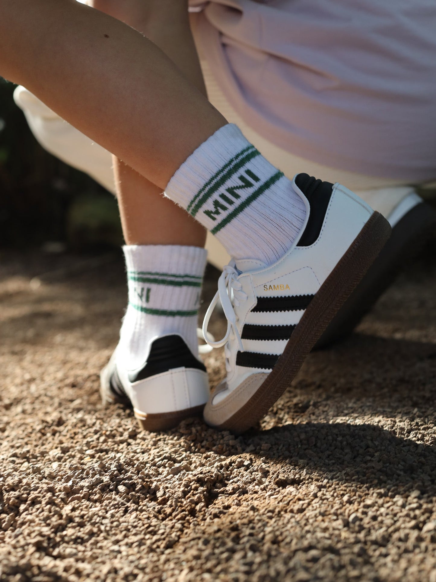 Mini-Socken 'Striped Green' - The Little One • Family.Concept.Store. 