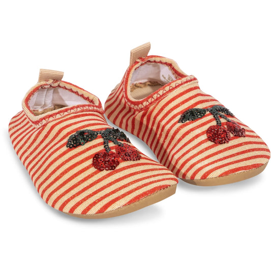 Jade Swim-Shoes 'Glitter Stripe'