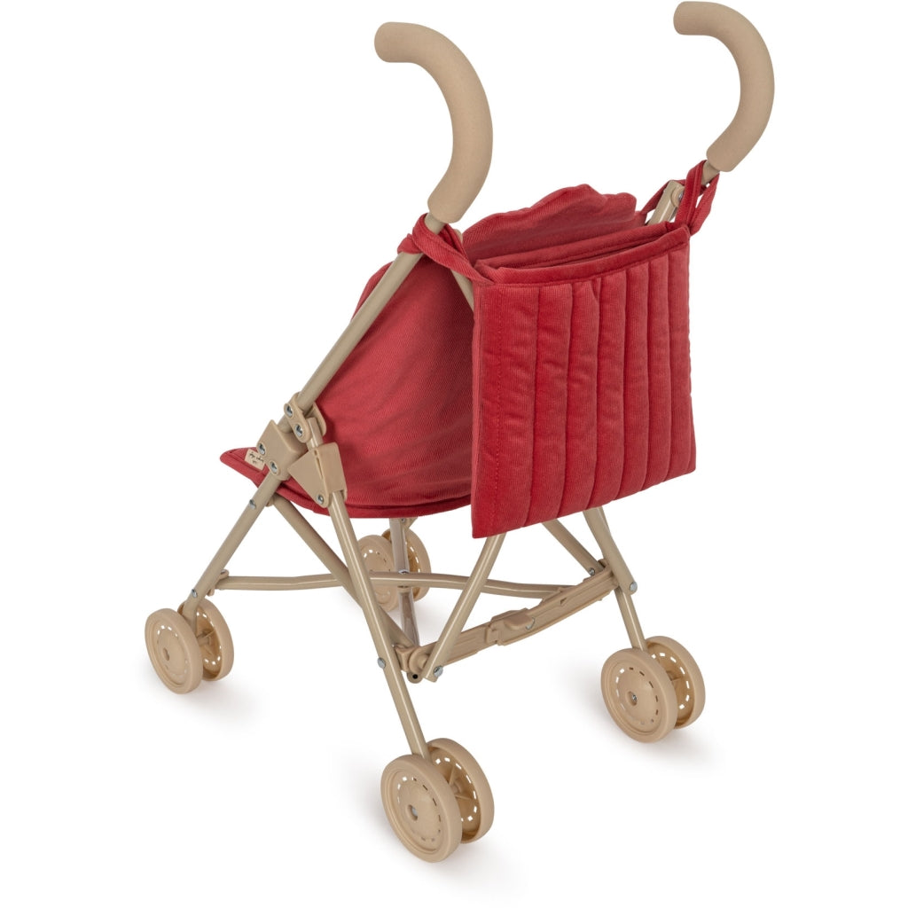Puppenbuggy Corduroy 'Red' - The Little One • Family.Concept.Store. 