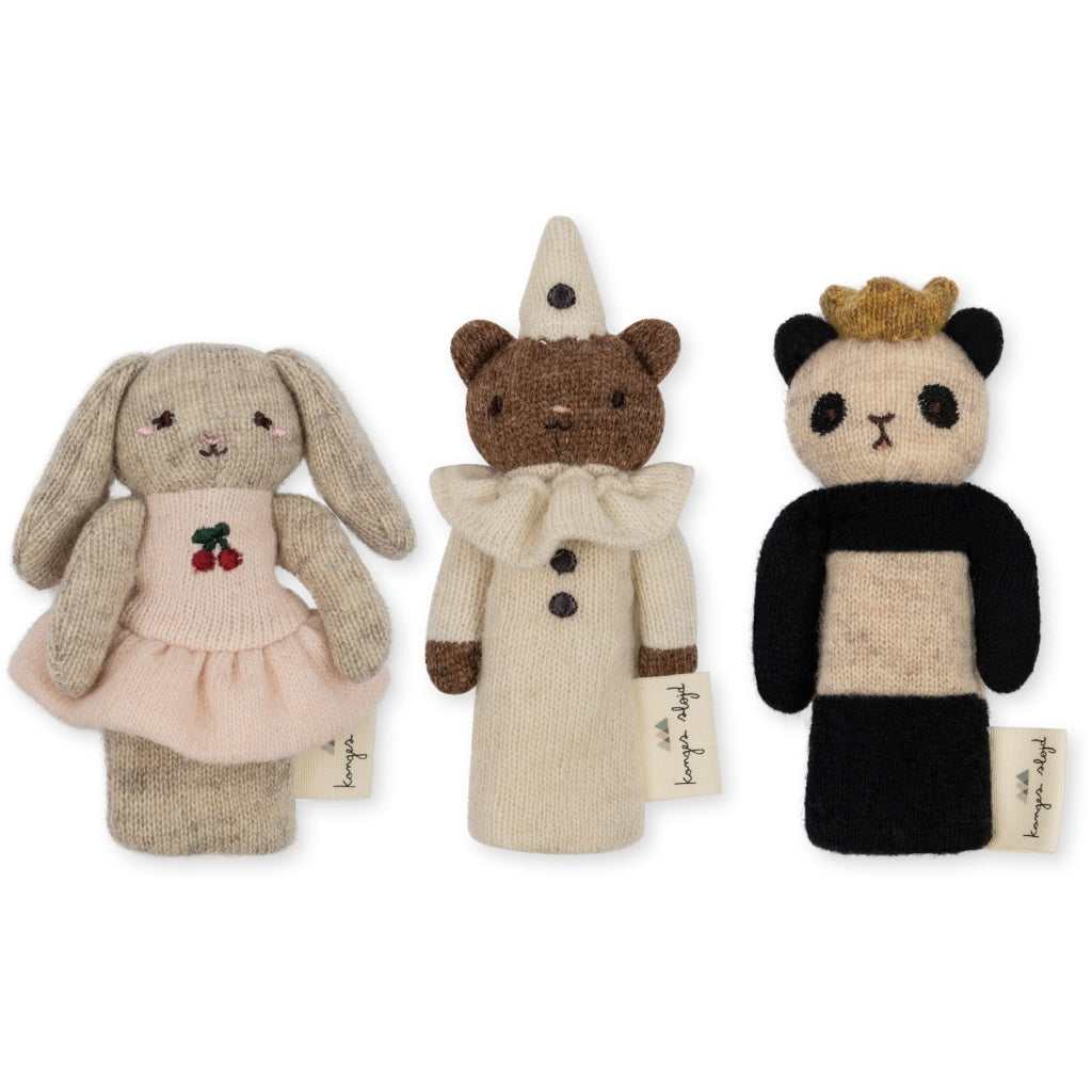 3er-Set Fingerpuppen 'Multi' - The Little One • Family.Concept.Store. 