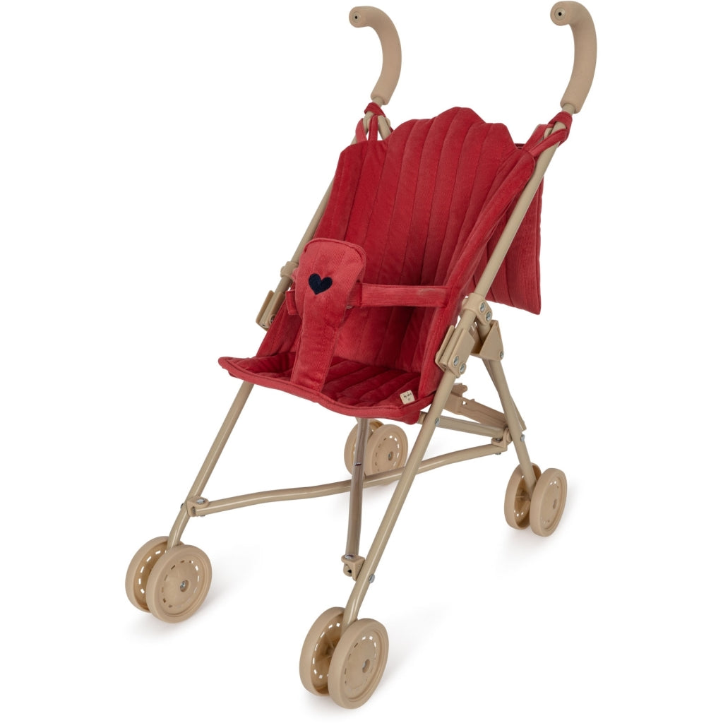 Puppenbuggy Corduroy 'Red' - The Little One • Family.Concept.Store. 