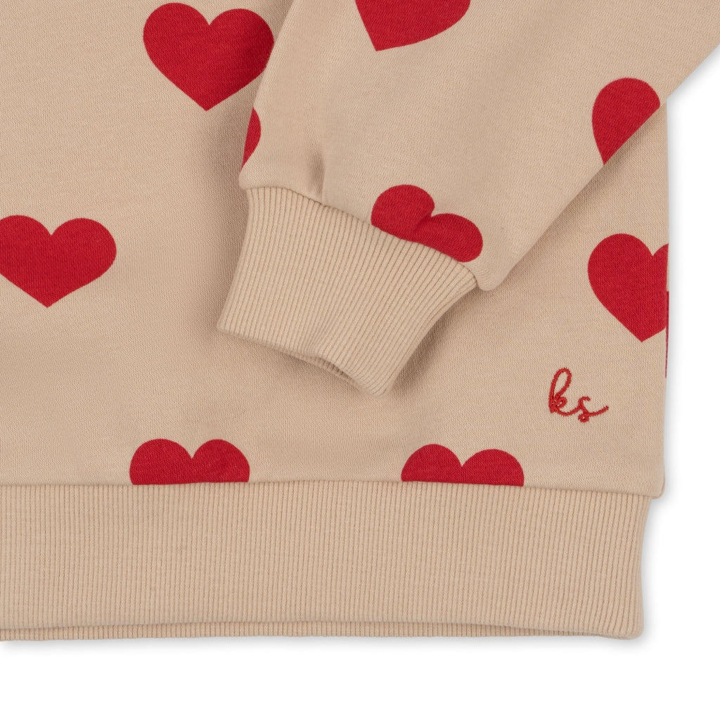 Sweatshirt Lou 'Coeur' - The Little One • Family.Concept.Store. 