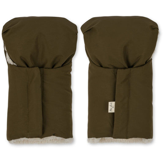 Kinderwagen-Handschuhe Nohr 'Dark Olive'
