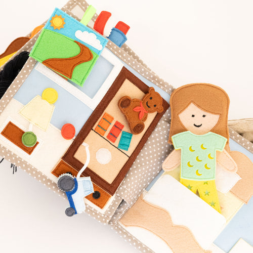 Quiet Book 'Mondschein Vicky'