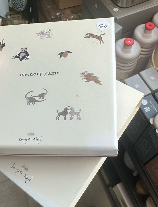Memory Spiel aus Pappe 'Beige' - B-WARE