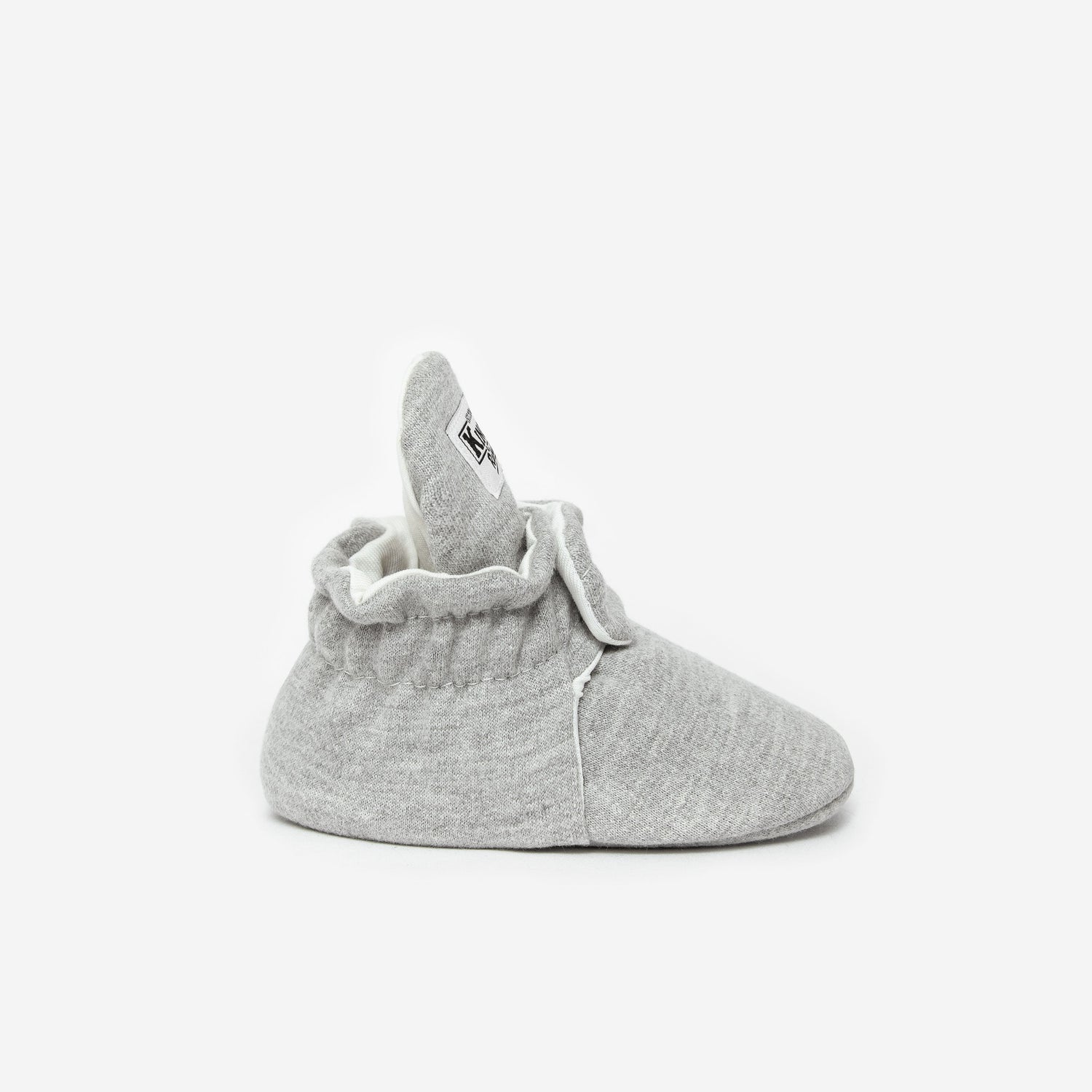 Cotton Booties 'Gripper'- Grey - The Little One • Family.Concept.Store. 