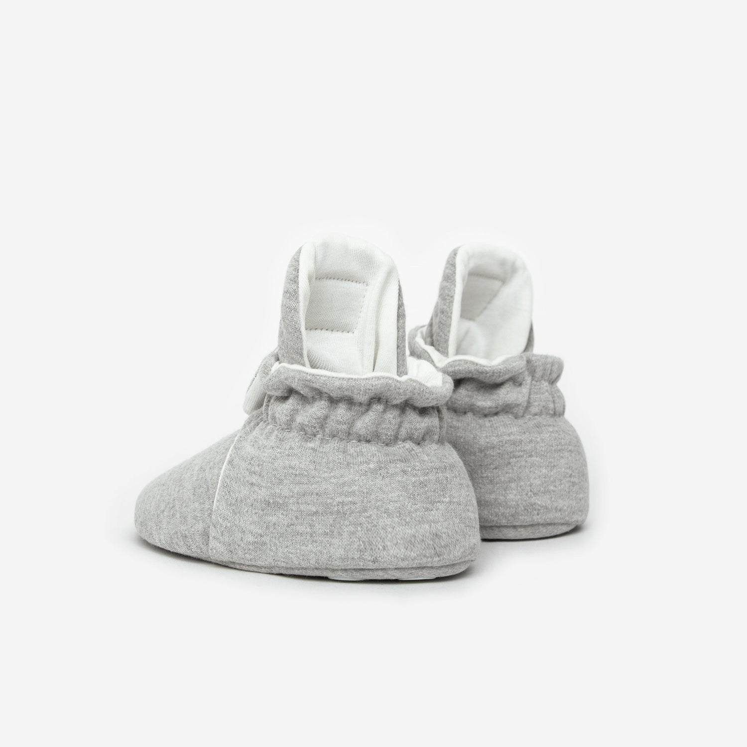 Cotton Booties 'Gripper'- Grey - The Little One • Family.Concept.Store. 