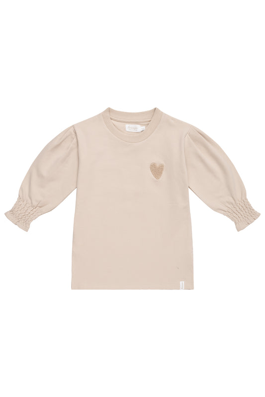Sweatkleid mit Rüschen 'Powder Gray' - The Little One • Family.Concept.Store. 