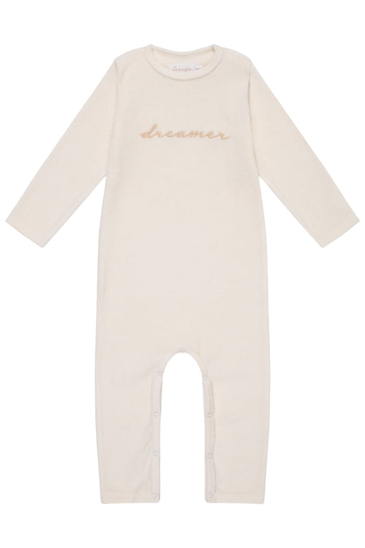 Pyjama Onesie 'Dreamer' aus Velours - The Little One • Family.Concept.Store. 