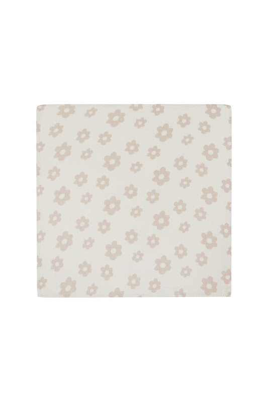 Musselintuch 'Big Flower'