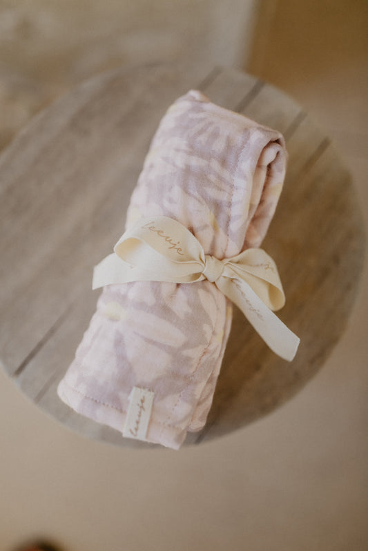 Musselintuch 'Lavender Flower'