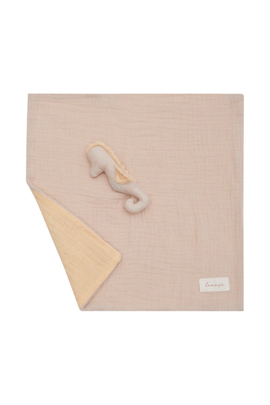 Kuscheltuch aus Musselin 'Seahorse'