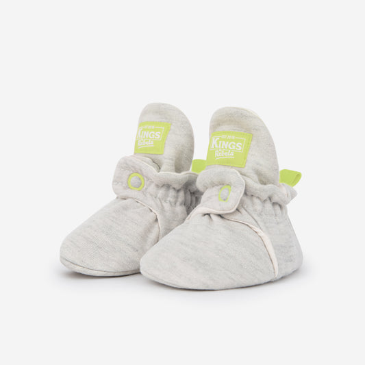Sonderedition Cotton Booties 'Classic'- Lime Pop
