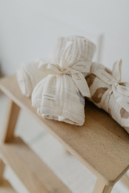 Großes Musselintuch 'Birds'