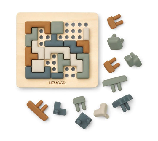 Puzzle Lonzo 'Faune Green Multi Mix' - The Little One • Family.Concept.Store.