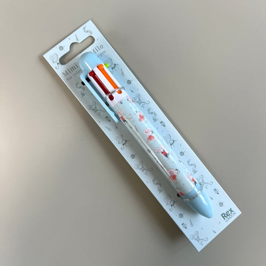 Six Colour Pen 'Mimi & Milo' - The Little One • Family.Concept.Store.