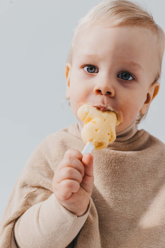 Lätzchen Boo - Frottee Waterproof 'Oatmilk'