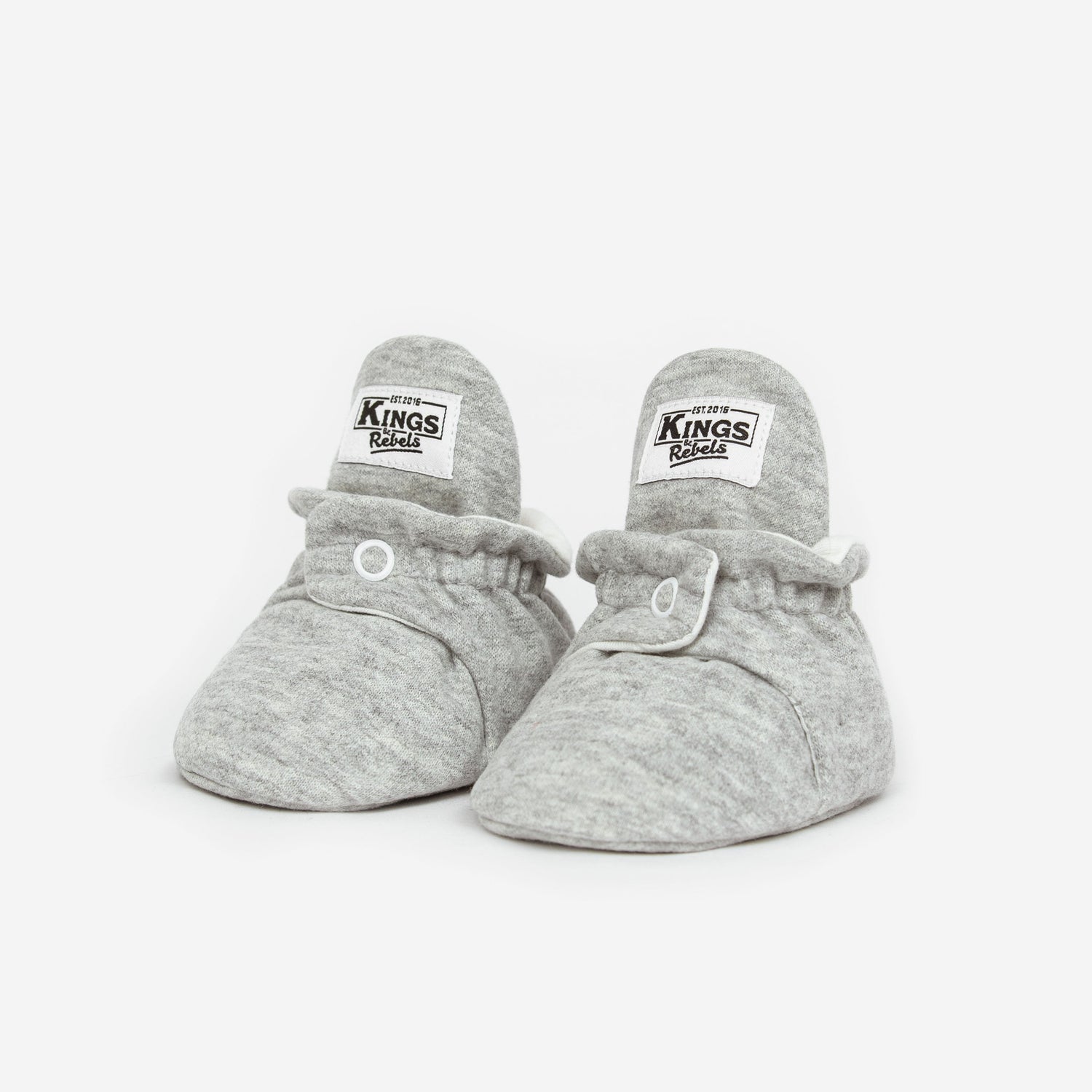 Cotton Booties 'Classic'- Grey - The Little One • Family.Concept.Store. 