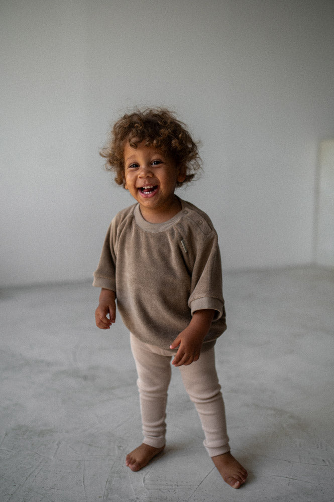 Frottee-Shirt Nizza 'Olive' - The Little One • Family.Concept.Store. 