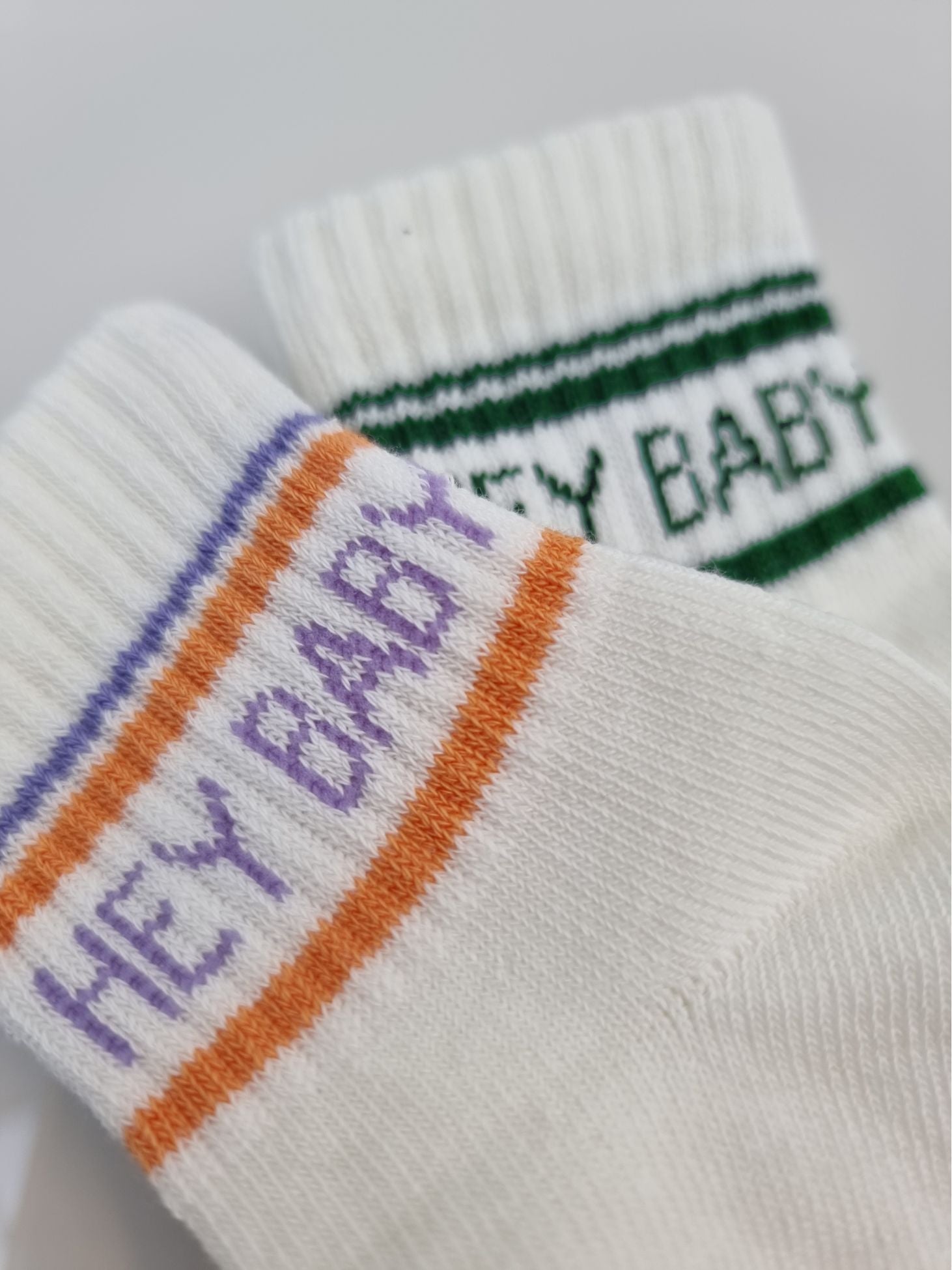 Socken HEY BABY 'Warmorange' - The Little One • Family.Concept.Store. 