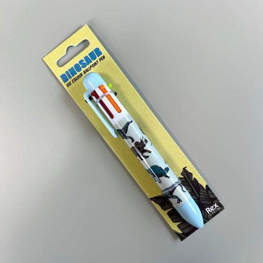 Six Colour Pen 'Dinosaur' - The Little One • Family.Concept.Store.