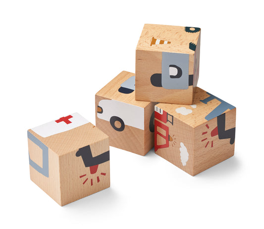 Puzzleblöcke Aage 'Vehicle/Nature' - The Little One • Family.Concept.Store.