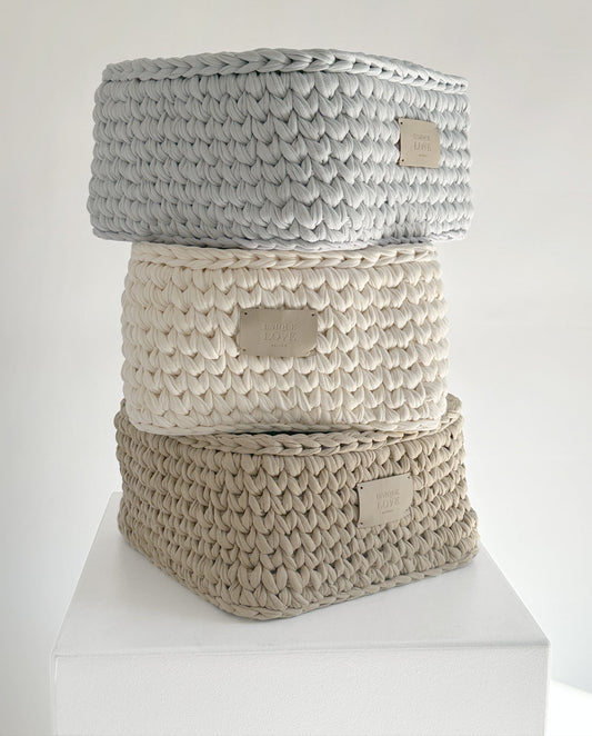 Aufbewahrungskorb 'Natural Beige'