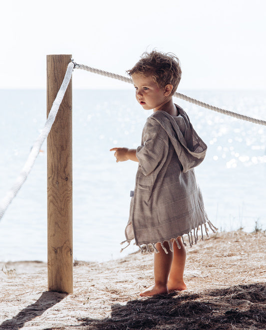Beach Poncho 'Soft Sand' - The Little One • Family.Concept.Store. 