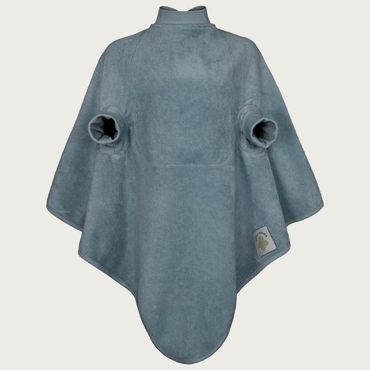 Lätzchen Boo - Frottee Waterproof 'Baltic Blue'