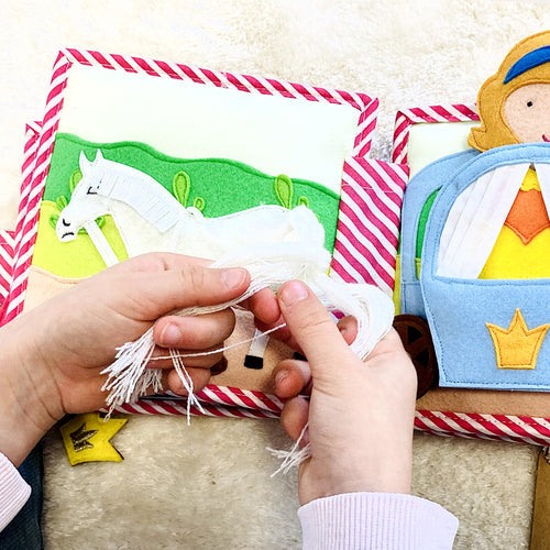 Quiet Book 'Kleine Prinzessin'